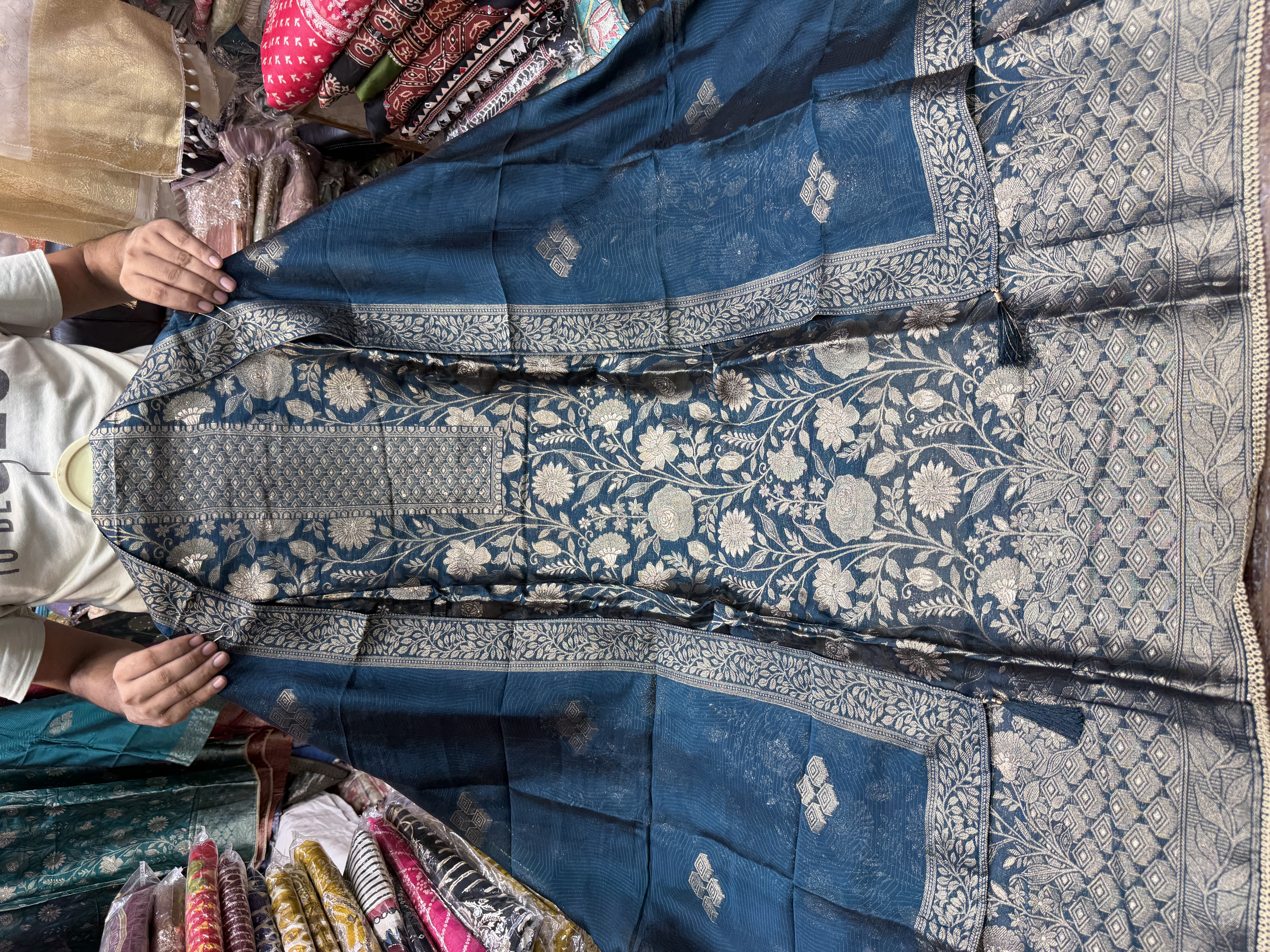 Flower banarsi Kanjivaram Silk